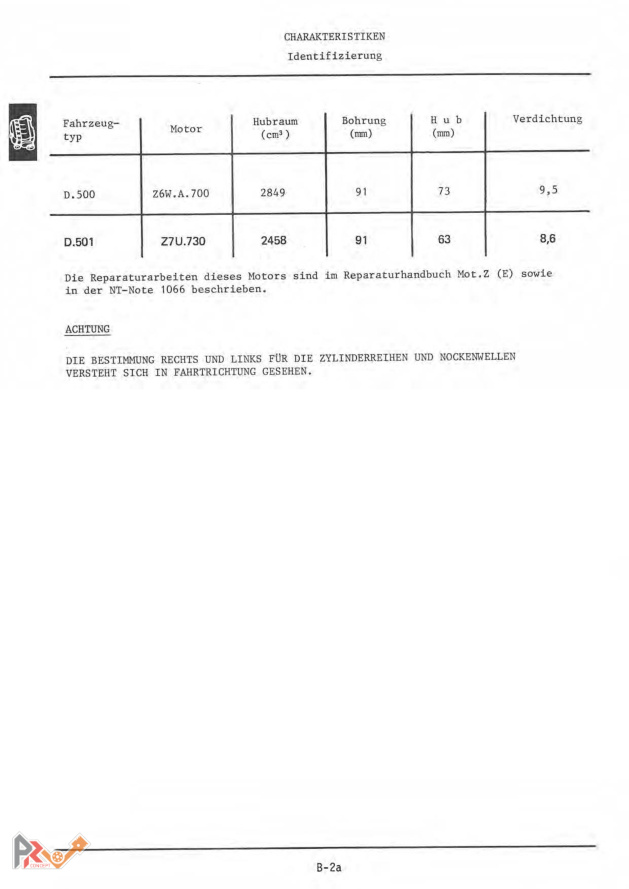 Page du turbocompresseur de la mise à jour D501 du manuel Alpine M.R.273