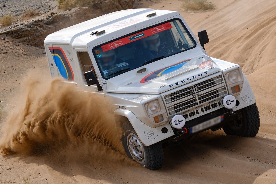 Peugeot P4 V6 ZN3J3 — Dakar Classic 2023 (Mahul Olivier)