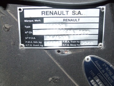 nouvelle plaque rectangulaire d'identification